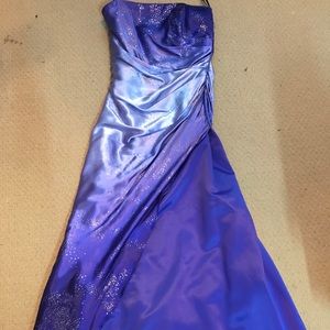 Purple prom dress